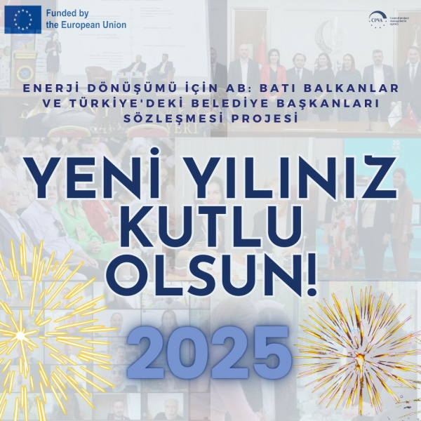 Hareketli ve başarılarla dolu bir 2024'ü geride bırakırken, harika bir 2025 için dileklerimizle!